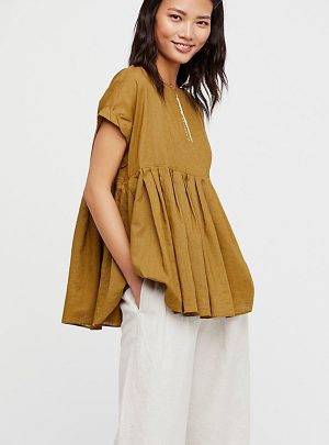 Your Girl Pleated Blouse